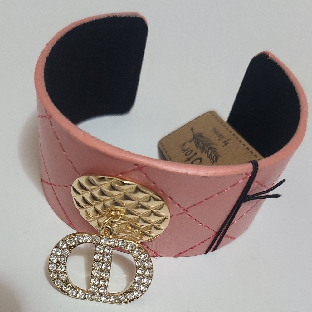 Cuff/ With A Bling accessory